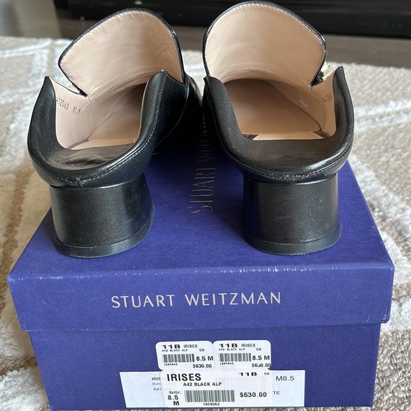Stuart Weitzman Irises convertible loafer with crystal embellishment. Size 8.5. - Picture 13 of 13